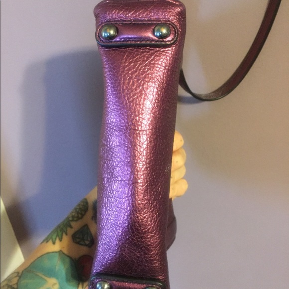 Marc by Marc Jacobs Purple Metallic Crossbody Bag - Picture 8 of 9